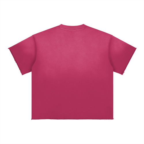 Sun Fade Raw Edge T-Shirt